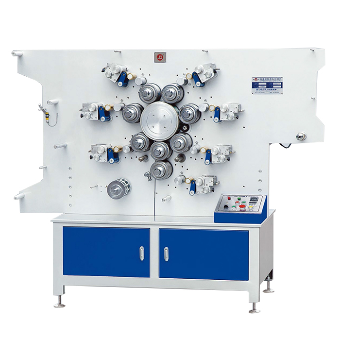 JS-1061B 七色雙麵高速輪轉印帶機